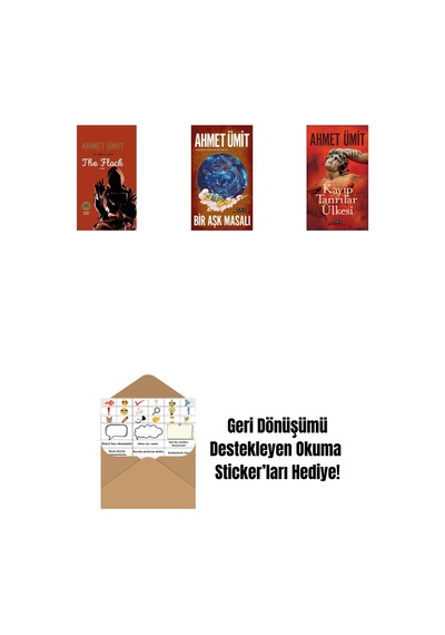 The Flock + Bir Aşk Masalı + Kayıp Tanrılar Ülkesi + Okuma Sticker'ları