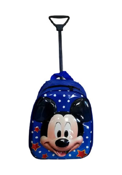 Bullt Anaokulu Çantası Çekçekli 3-7 Yaş Mavi Mickey Gn011