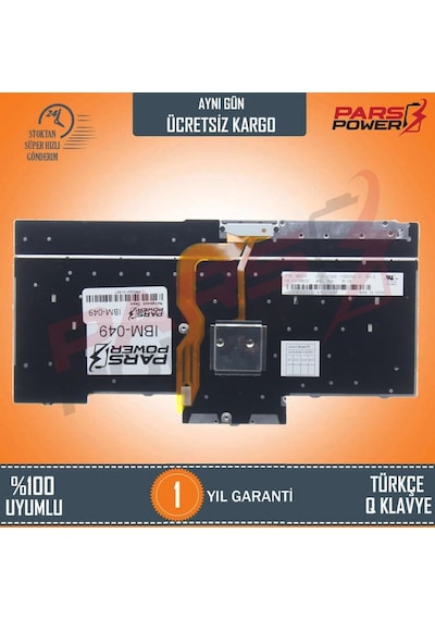 Lenovo Uyumlu Thinkpad C9-90Tq, 0B35510 Klavye (Siyah Tr)