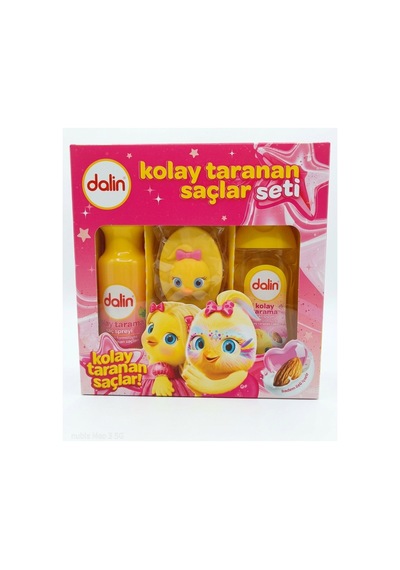 Kolay Taranan Saçlar Bakım Seti - Şampuan 200 Ml + Saç Spreyi 200 Ml + Tarak
