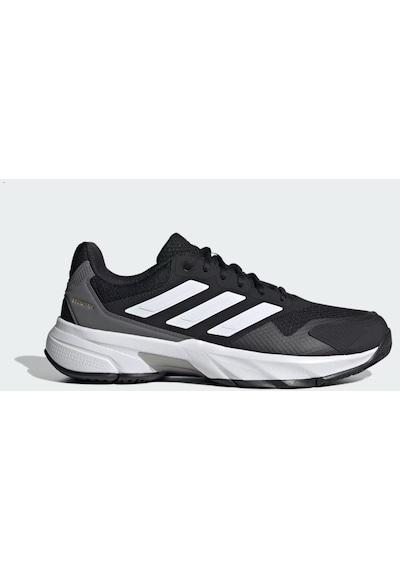 Adidas If0458 Courtjam Control 3 All Court Erkek Siyah Tenis Ayakkabısı 001