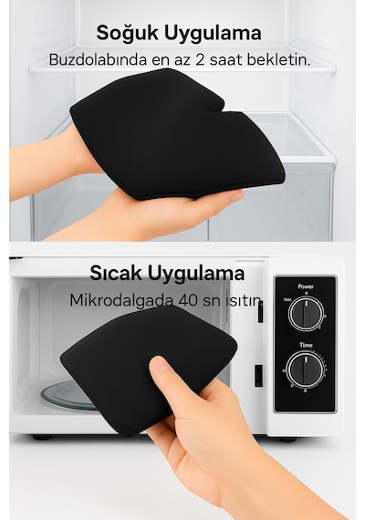 Mucit Home Mıgren Ve Baş   Başlığı Sıcak Ve Soğuk Kompres Şapkası