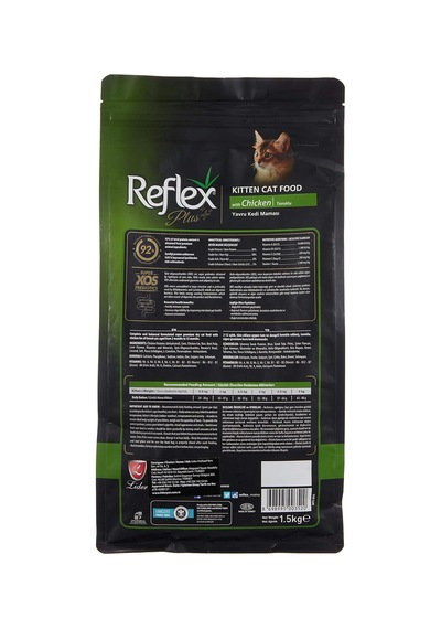 Plus Tavuk Etli Yavru Kedi Maması 1.5 Kg 2 Paketi
