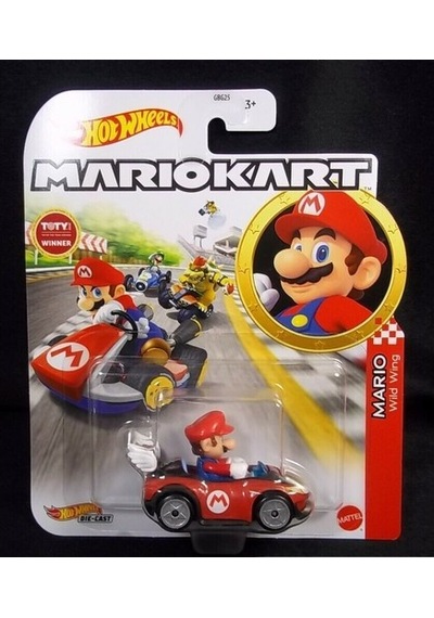 Hot Wheels Mario Kart Karakter Araç Mario GBG25 GRN17