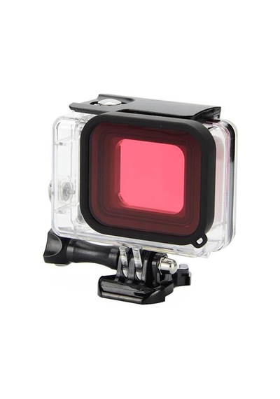Gopro Hero 5 Sanger Housing İçin Kırmızı Filtre