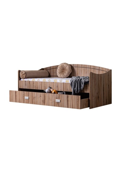 Yavrulu Karyola, Akasya Yavrulu Yatak +1 Adet Comfort Yatak Ceviz-90 X 200 Yavrulu Karyola, Akasya Yavrulu Yatak +1 Adet Comfort Yatak Ceviz-90 X 200