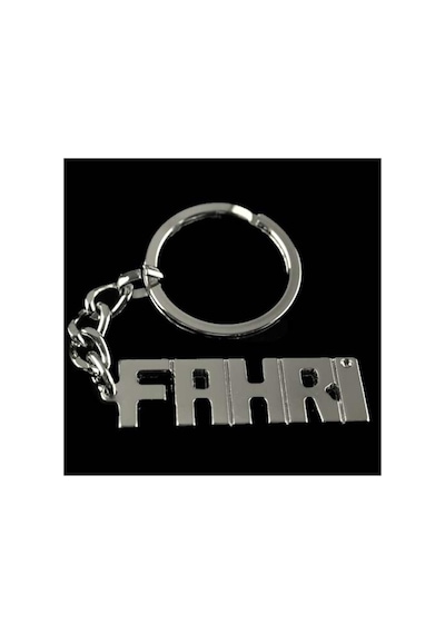 Fahri İsimli Anahtarlık Gümüş