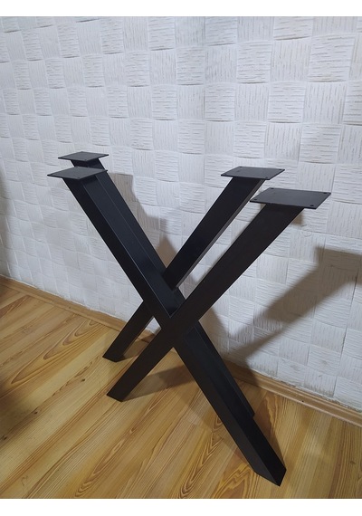 İlgitrafik X Metal Masa Ayağı 2 Adet En 60Cm Boy 72Cm 50X50 Profil İlgitrafik X Metal Masa Ayağı 2 Adet En 60Cm Boy 72Cm 50X50 Profil