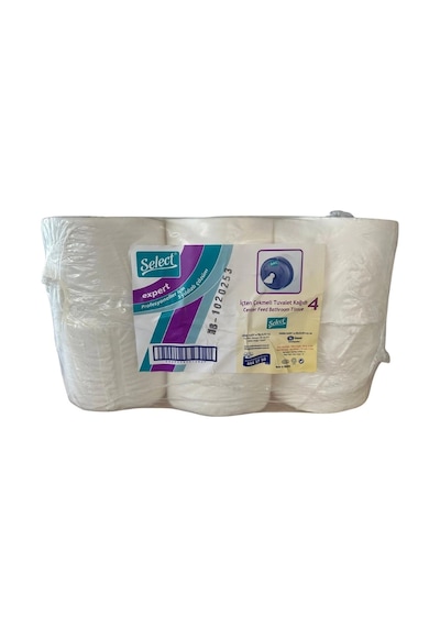 Select İçten Çekmeli Tuvalet Kağıdı Jumbo T.k. 12 Rulo 4 Kg