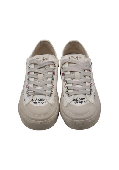 Guja 26y312-1 Kadın Taş Zımba Golden Sneaker Ayakkabı Bej