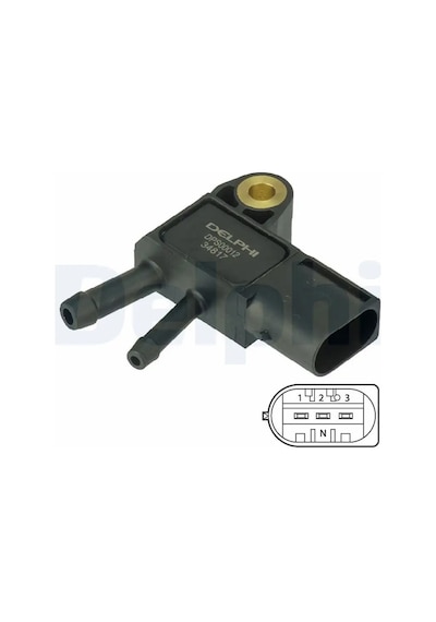 Mercedes E350 C207 Egzoz Basinc Sensoru 2009-2011 Delphı Dps00012