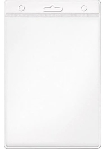 İnox Yaka Kartı Poşeti 110x160 Mm 100'lü Paket