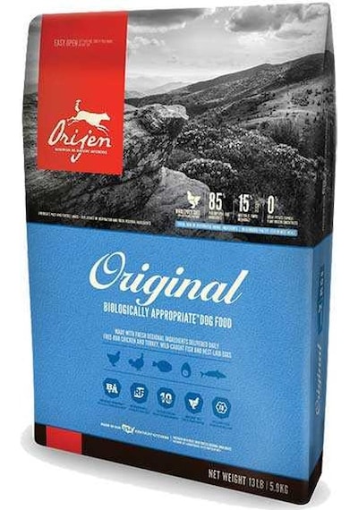 Orijen Orjinal Tahılsız Yetişkin Köpek Maması 17 KG