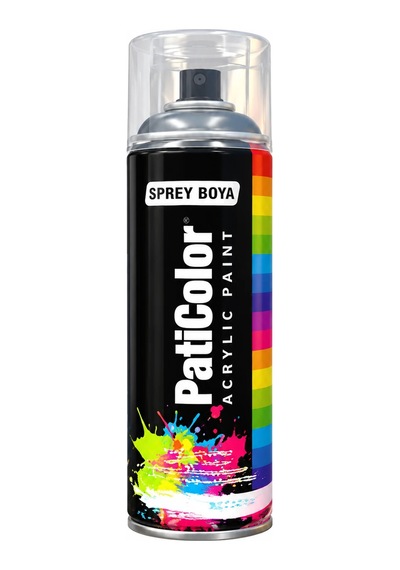 Paticolor 400ml Sprey Boya Ral 9005 Parlak Siyah Pt9005p