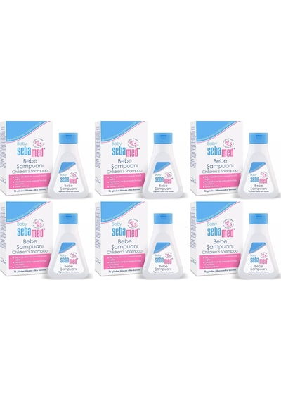 Sebamed Bebek Şampuanı 150ml Yeni Doğan 6 Lı Set