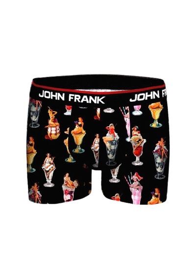 John Frank Dijital Erkek Boxer Cup Lady 001