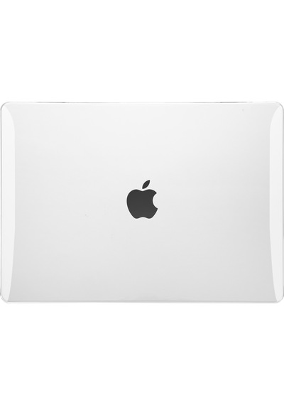 Apple Uyumlu MacBook 15' Air M2 2023 A2941 Zore Msoft Kristal Kapak Siyah