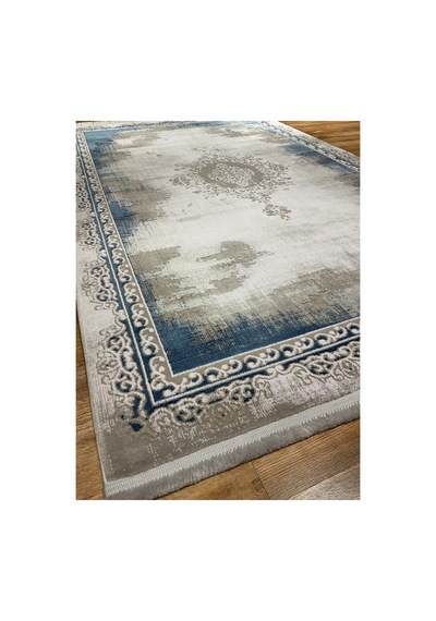 Larissa 8165 Mavi Halı Çok Renkli