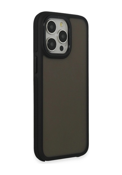 Apple iPhone Uyumlu 13 Pro Max Harvel Kapak - Siyah İtdark837