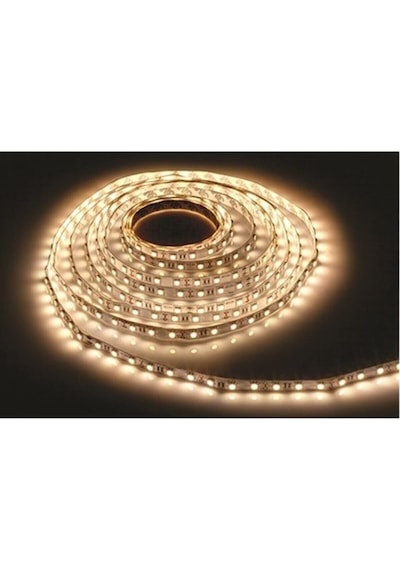 4040 3 Çipli Silikonsuz 5 Metre Şerit Led Günışığı