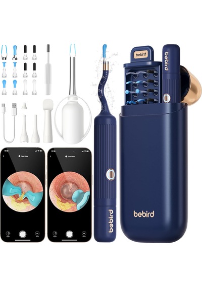 Bebird Earsight Plus Hd Kameralı Akıllı Görsel Kulak Temizleme Cihazı- Mavi