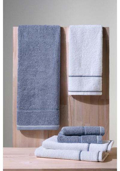 Profundo Set Sky - Ekstra Yumusak, Modern %100 Pamuk 50 x 90 - 70X1