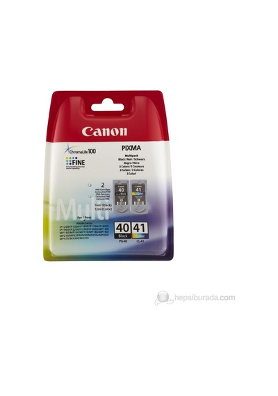 Canon Pg 40 Siyah Cl 41 Renkli Kartuş Seti
