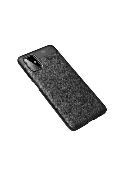 Samsung Galaxy Uyumlu  M51 Kılıf Auto Focus Kapak - Siyah renkli
