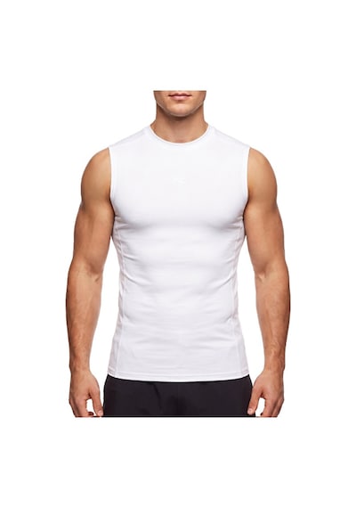 Musclecloth Tech Kolsuz T-shirt Beyaz