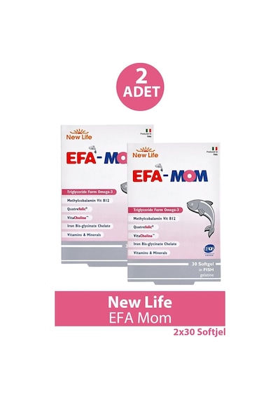 Efa Mom 30 Kapsül 2 Adet