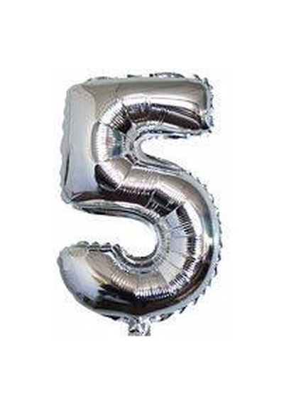 Dev Folyo Balon 80cm Rakam, Parti Süsleme Malzemesi, Doğumgünü Sü