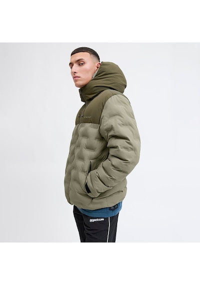 Jack & Jones Point Heat Quilted Erkek Yeşil Mont 12285932-vtr Haki Jack & Jones Point Heat Quilted Erkek Yeşil Mont 12285932-vtr Haki