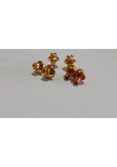Koto Bbs Gold Jant Boncuğu Vida Sarı Perçin Civata 120 Adet (491512087)