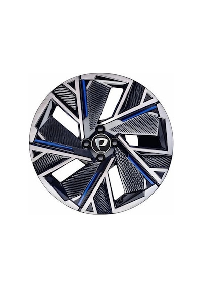 7x17 Bky-1403 4x100 Et37 60.1 Black Mac Wıth Blue Stıcker Xl