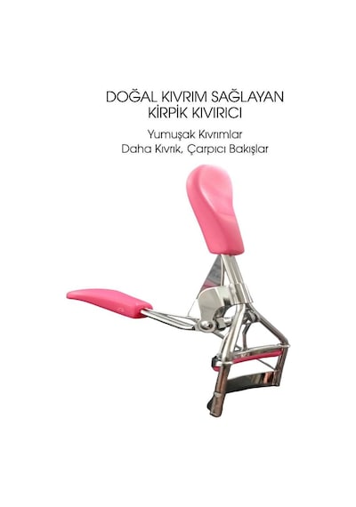 Doğal Kıvrım Sağlayan Kirpik Kıvırıcı