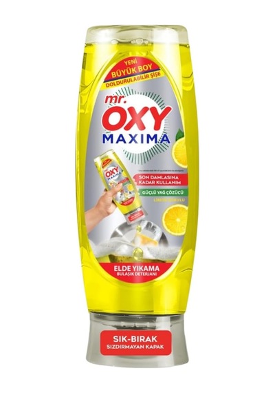 Maxima Bulaşık Deterjanı Sari Limon 650 Ml