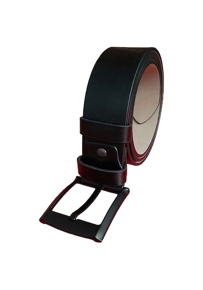 Erkek Spor Kemer Düz Siyah Gvn-0058  4.5 CM Siyah