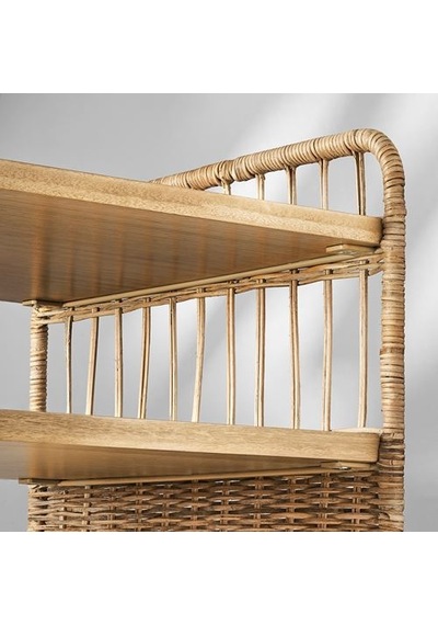 Ikea Fryksås Keson, Rattan, 37x53 Cm