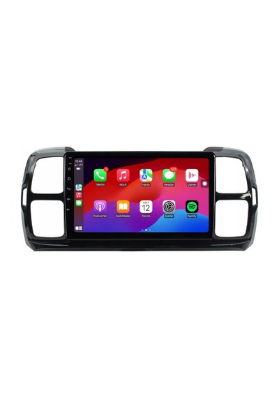 Citroën C5 Aircross Araç Multimedya Android Ekran Carplay Double Teyp 4+64 9" 19-22 Black Navımex