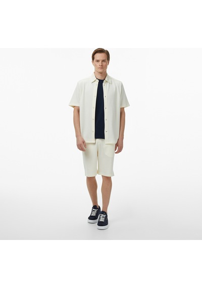 Nautica Erkek Krem Regular Fit Kısa Kollu Gömlekdüzw55521t