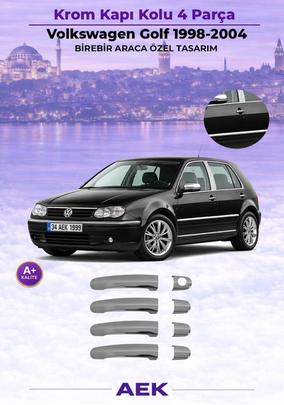 Vw Golf 4 Kapı Kolu 1998-2004 Paslanmaz Çelik
