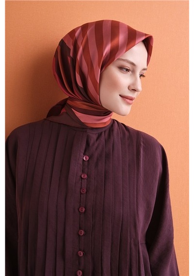 Armine Saf İpek Sura Eşarp 9615d 02 Yavruağzı