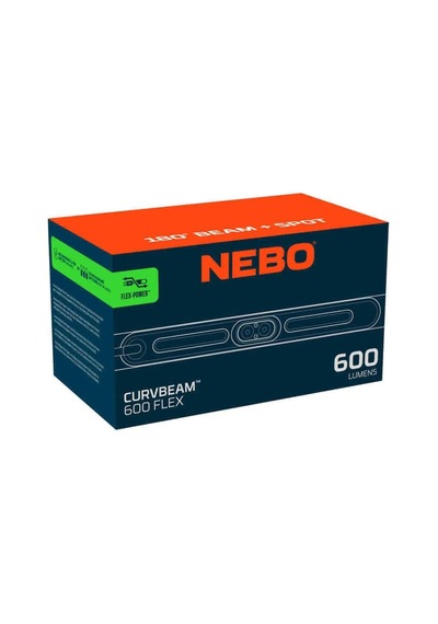 Nebo Curvbeam 600 Lümen Şarjlı Kafa Feneri Çok Renkli