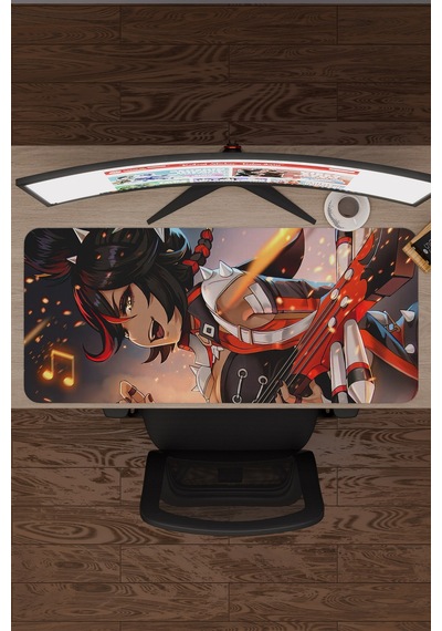 Xinyan Genshin Impact Anime Oyuncu V2 - 90x40 Xxl Gaming Mouse Pad Fare Altlığı