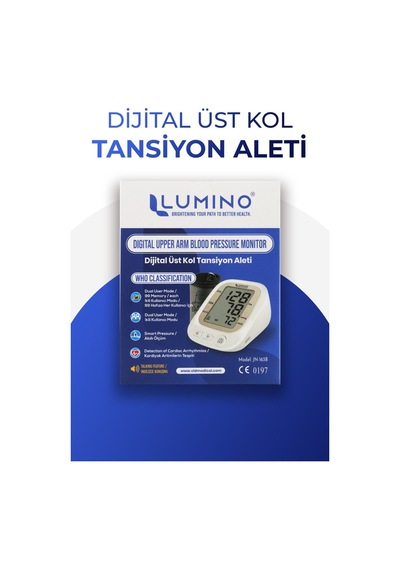 Lumino JN-163B İngilizce Konuşan Tansiyon Aleti