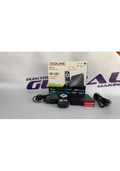 Redline Rv5 Lisanslı 4k Ultra Hd Android 11 Tv Box Medya Oynatıcı