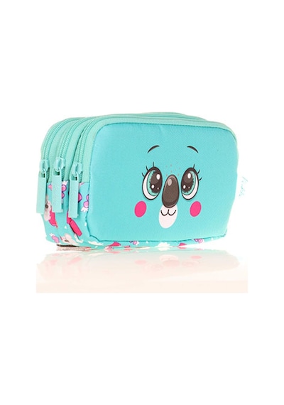 Kaukko Kids 3 Bölmeli Kalem Çantası Cute Face Koala L8143