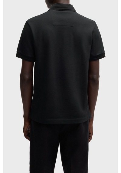 Boss Erkek Polo Yaka T Shirt 50533355 001 Siyah Siyah