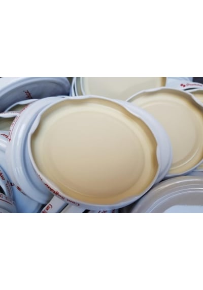 Paşabahçe Konserve Kavanoz Kapağı Metal Beyaz Silikonlu 100 Adet Paşabahçe Konserve Kavanoz Kapağı Metal Beyaz Silikonlu 100 Adet