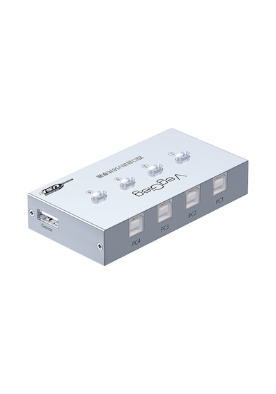 Veggieg Usb 2.0 Anahtarlı 4 Portlu Yazıcı Printer Çoklayıcı Sharing Switch